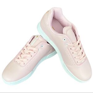Fila Women's Pink Lace-Up Sneakers NEW